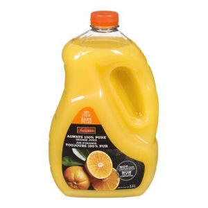 IRRESISTIBLES - 100% Pure orange juice without pulp