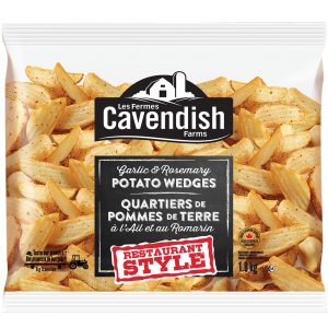 Cavendish Farms Restaurant Style Garlic And Rosemary Potato Wedges