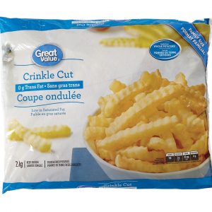 Great Value Crinkle Cut Frozen Fried Potatoes