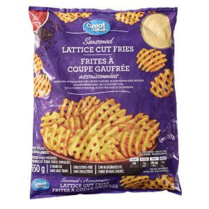 Great Value Seasoned Lattice Cut Fries