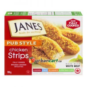 JANES Cooked Chicken Strips