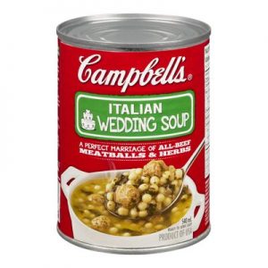 CAMPBELL'S- Ready to serve Italian wedding soup