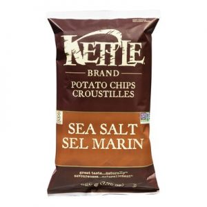 SNYDER'S LANCE Sea salt chips, Kettle