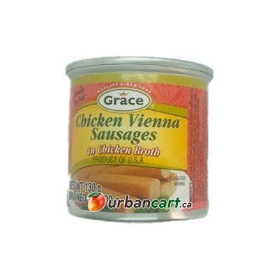 Grace Vienna Sausage in Chicken Broth