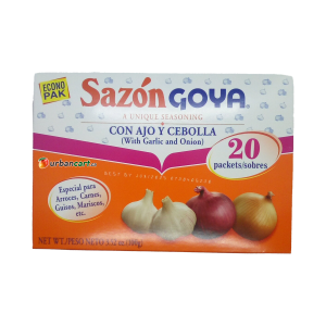Sazon Goya Foods with Garlic and Onion
